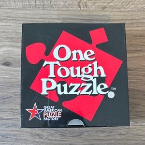 One Tough Puzzle - Red and Black